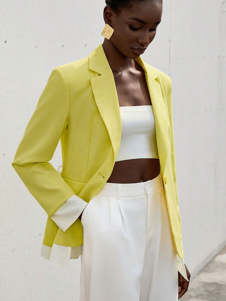 Blazer and Crop Top